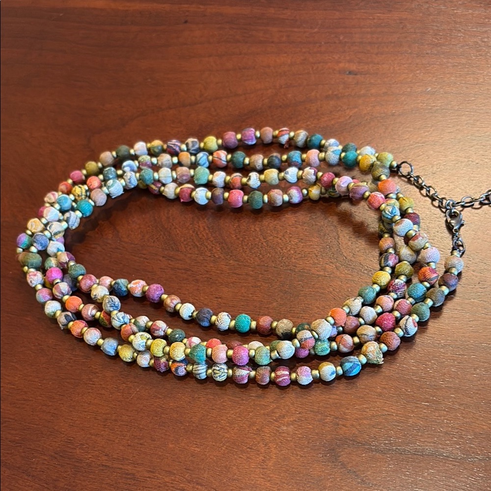 Multicolor Beaded Necklace